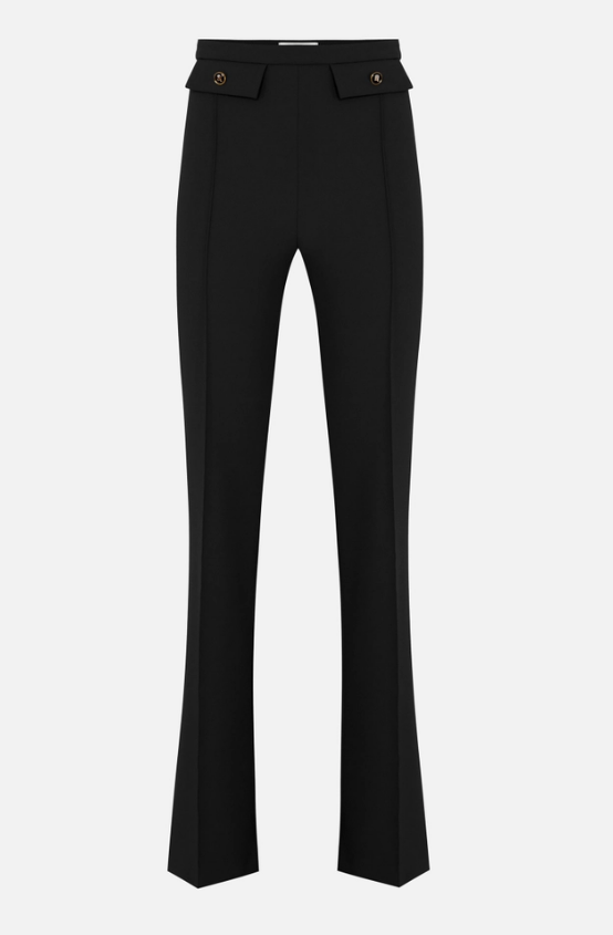 DOUBLE CREPE TROUSERS