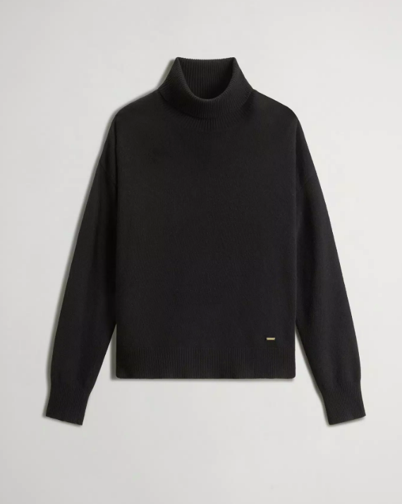 COMFORT WOOL CASH TURTLENECK