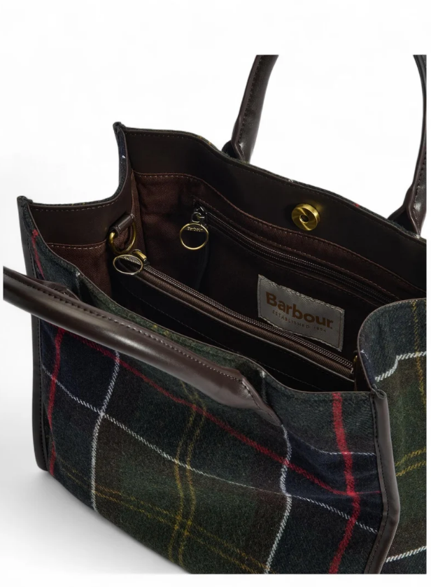 BARRHILL TARTAN TOTE BAG