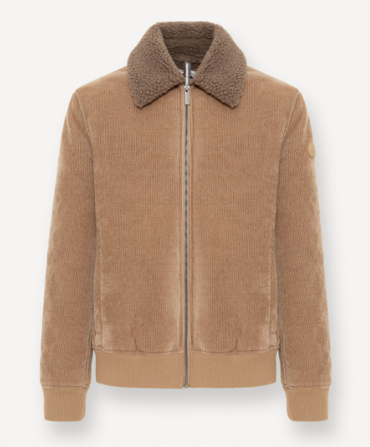 VELVET BOMBER JACKET