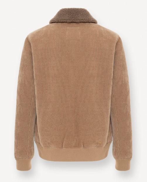 VELVET BOMBER JACKET