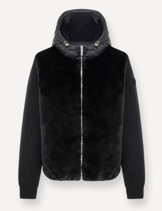 FAUX FUR HYBRID JACKET
