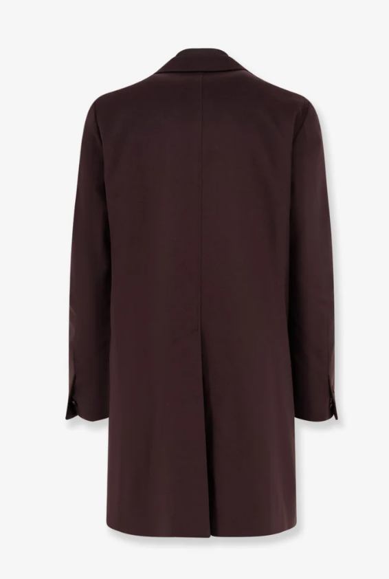 SINGLE-BREASTED COAT