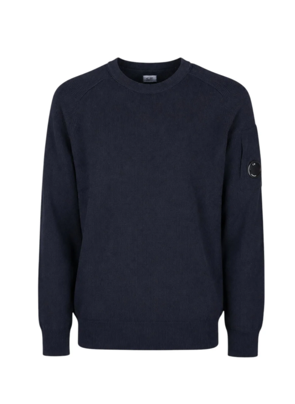 Lambswool Lens Crewneck Sweater