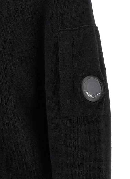 Lambswool Lens Crewneck Sweater