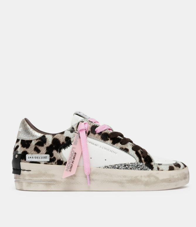 SK8 DELUXE WEDGE PINK HYENA