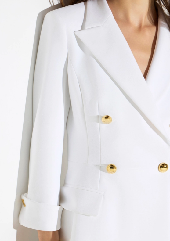 DOUBLE CREPE STRETCH BLAZER