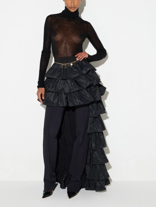 SAILING TAFFETA SKIRT