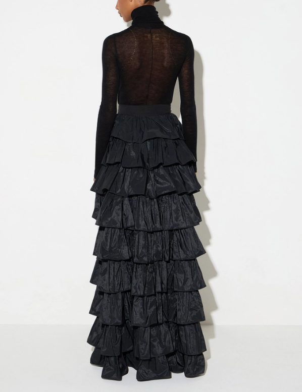 SAILING TAFFETA SKIRT