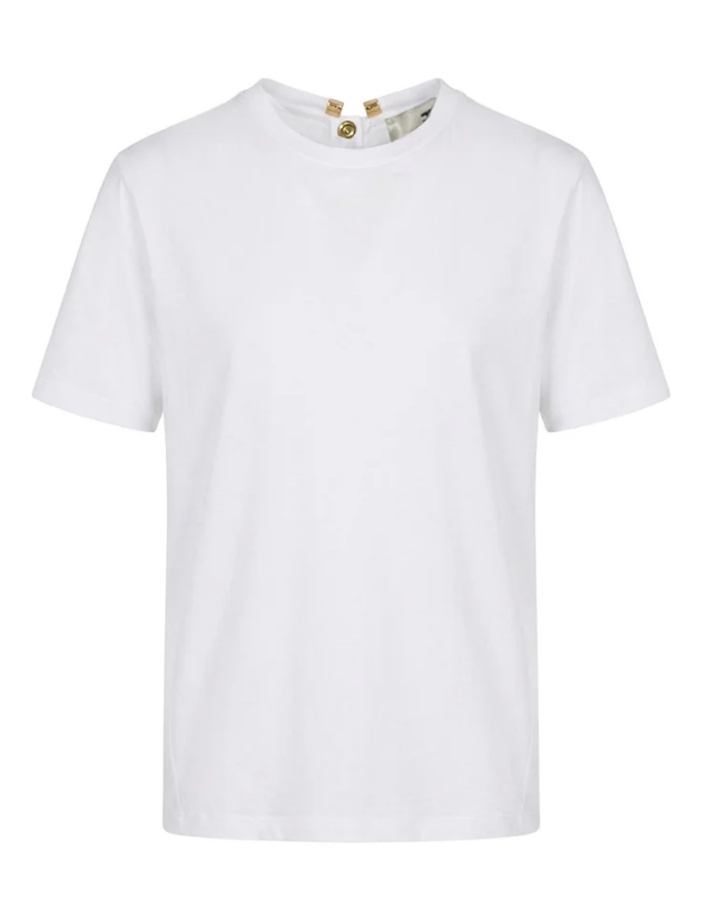 BUTTON-FRONT T-SHIRT