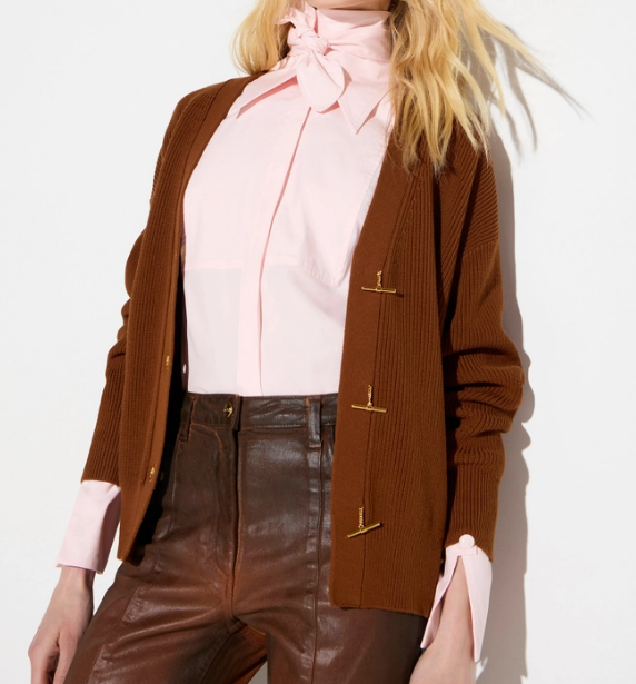 CARDIGAN CON BOTTONI GIOIELLO
