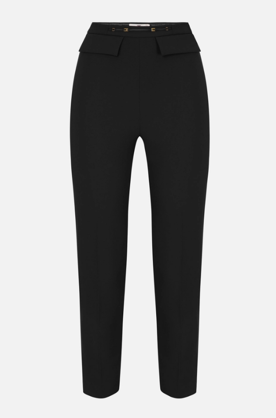 PANTALONI IN DOPPIO CREPE STRETCH