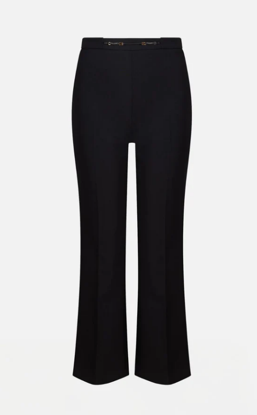 PANTALONI CON DETTAGLIO GIOIELLO