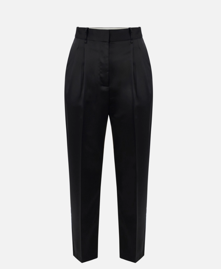 PANTALONI IN RASO STRETCH