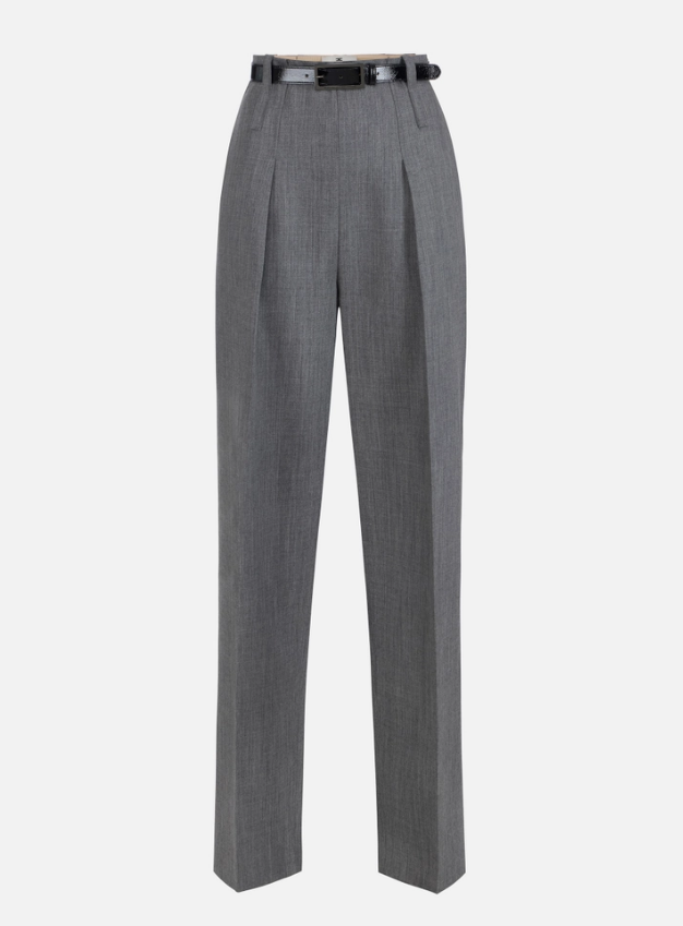 WOOL TROUSERS