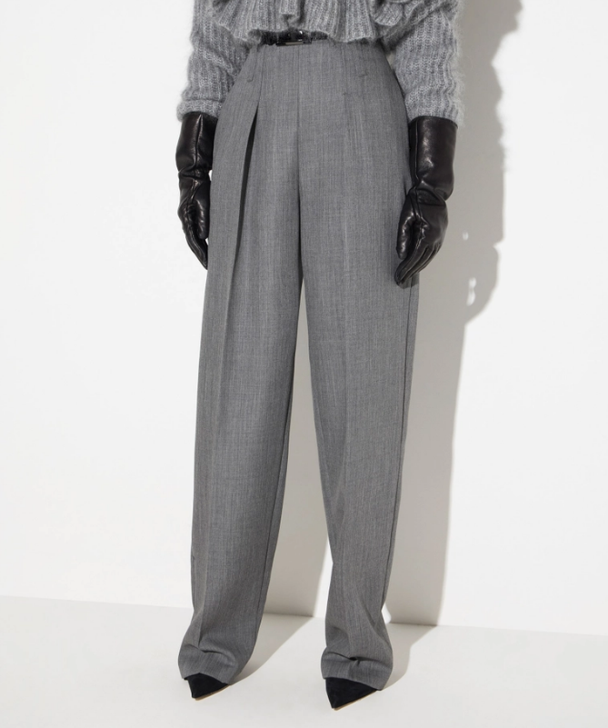 WOOL TROUSERS