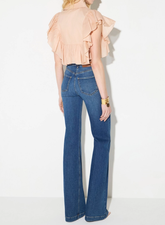 BUTTON-FLY JEANS