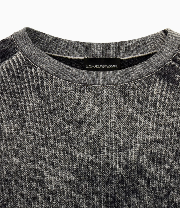 MAGLIONE IN LANA VERGINE A COSTE