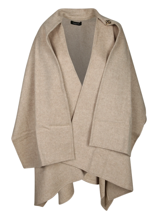 CAPE WITH SCARF