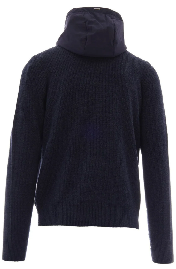 GIACCA CON CAPPUCCIO E ZIP