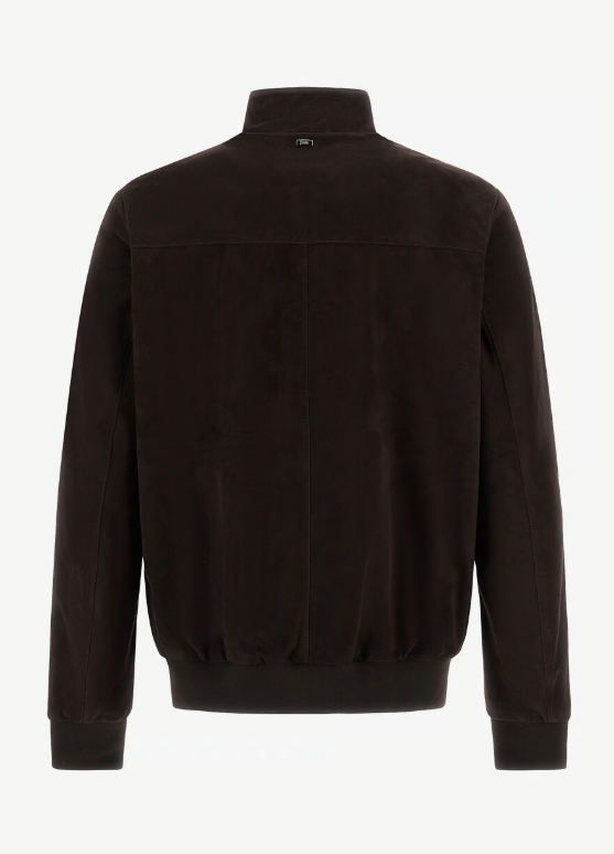 FITTED SHORT HIGH-NECK JACKET