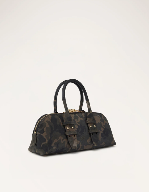 BOWLING BAG HORIZONTAL SUEDE