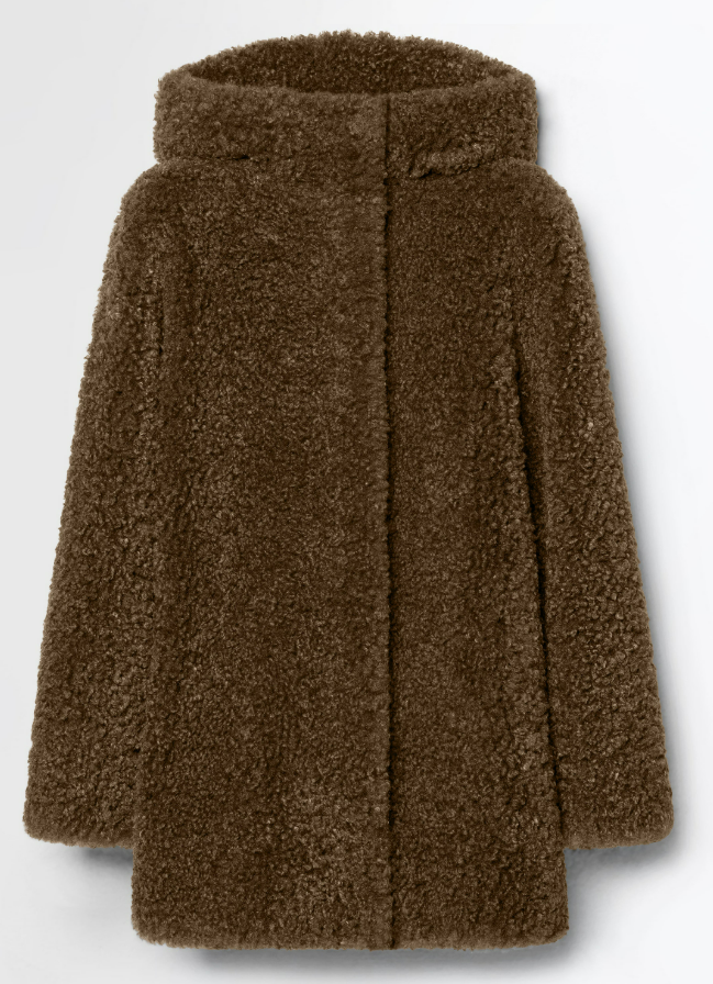 LAMB HOOD WOM JKT