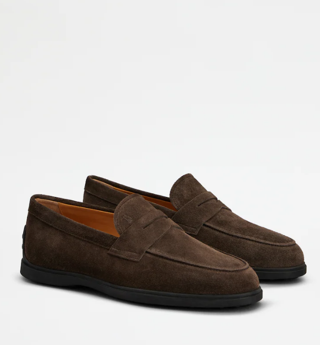 SUEDE LOAFERS