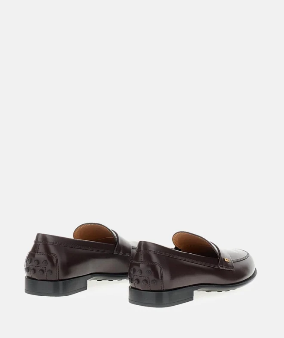 LEATHER SNEAKERS<BR/>