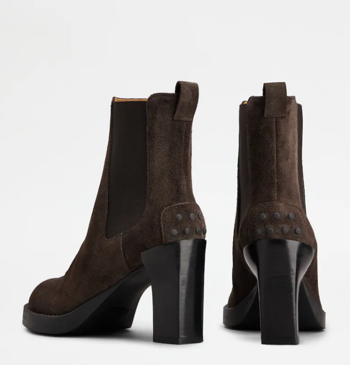 SUEDE CHELSEA BOOTS