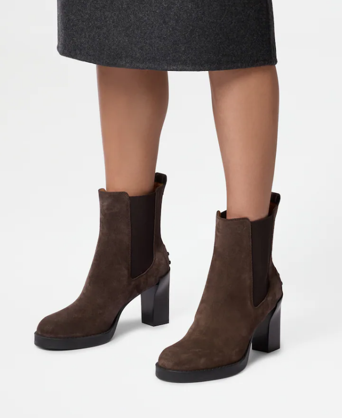 SUEDE CHELSEA BOOTS