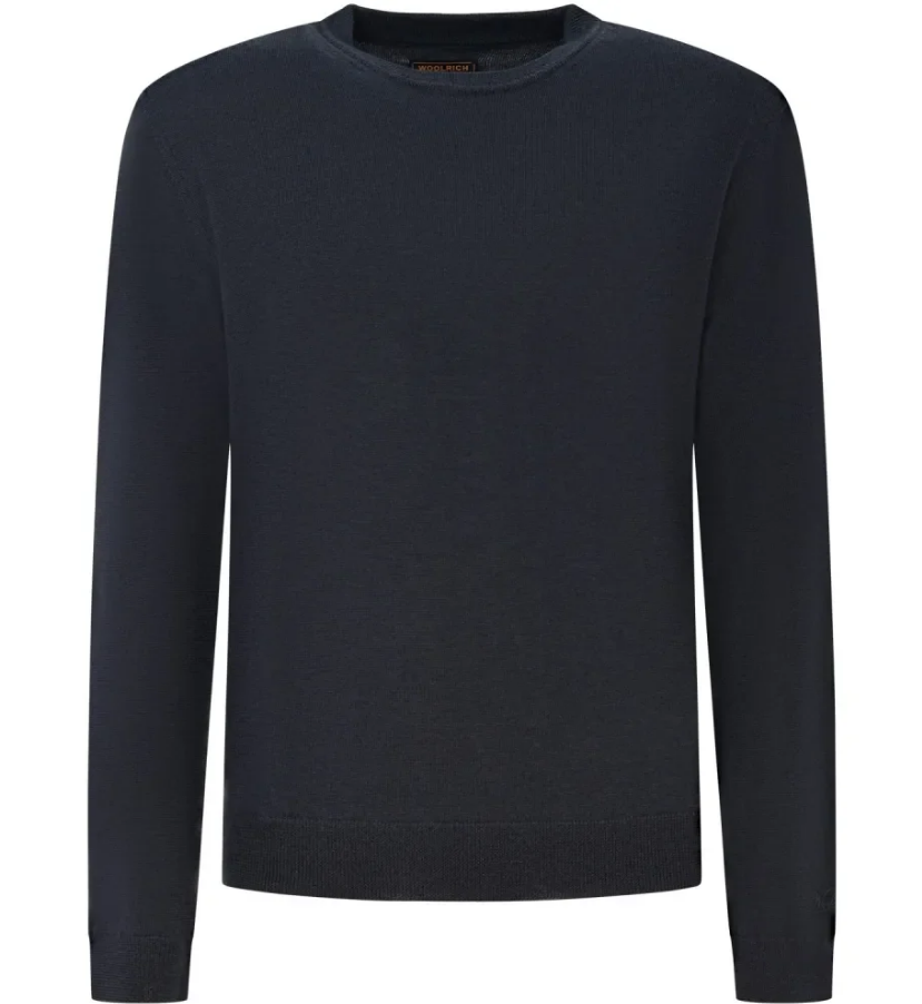 GARMENT DYED KNITTED CREWNECK