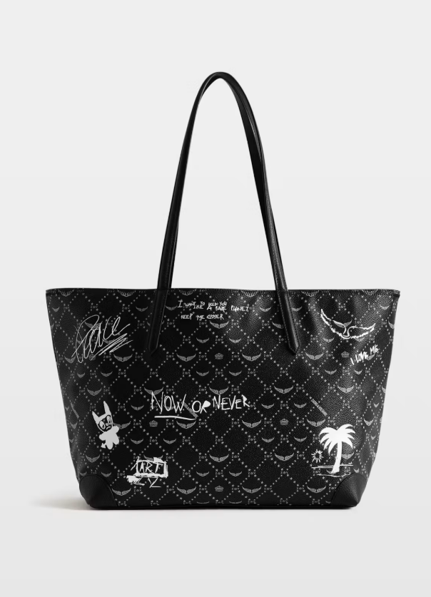 Z SHOPPER MONOGRAM ARTY TAG
