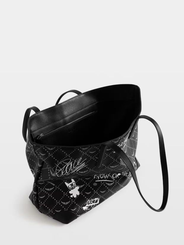 Z SHOPPER MONOGRAM ARTY TAG