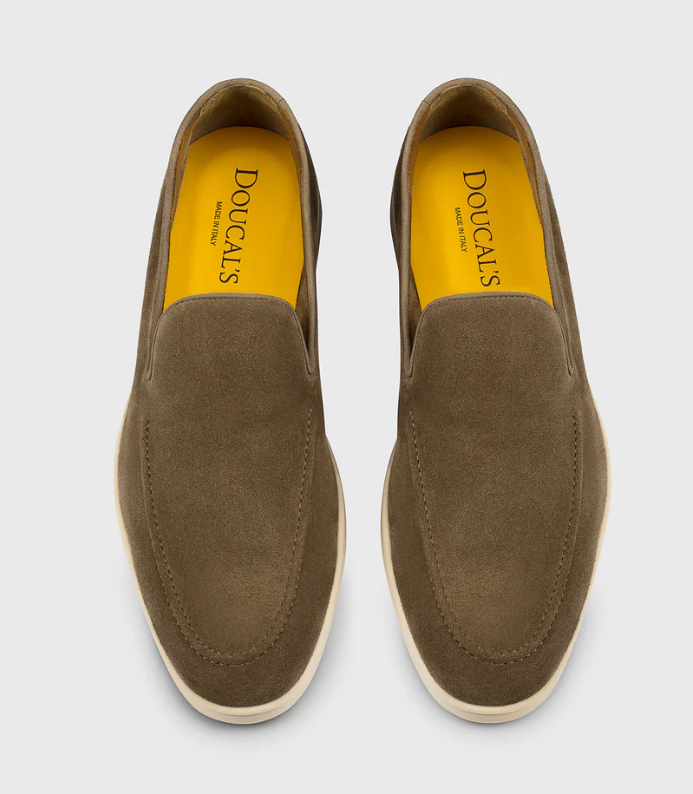 SUEDE LOAFERS <BR/><BR/>