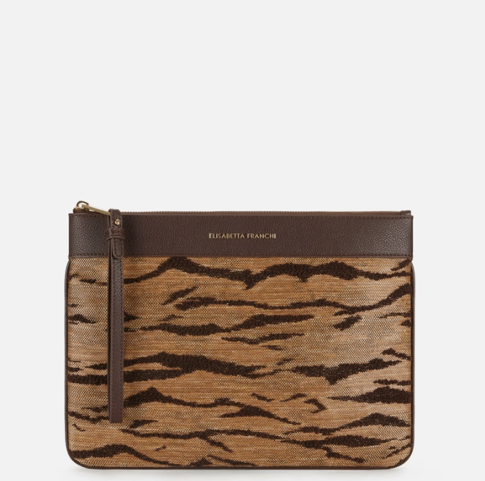 TIGER PRINT BAG ENVELOPE