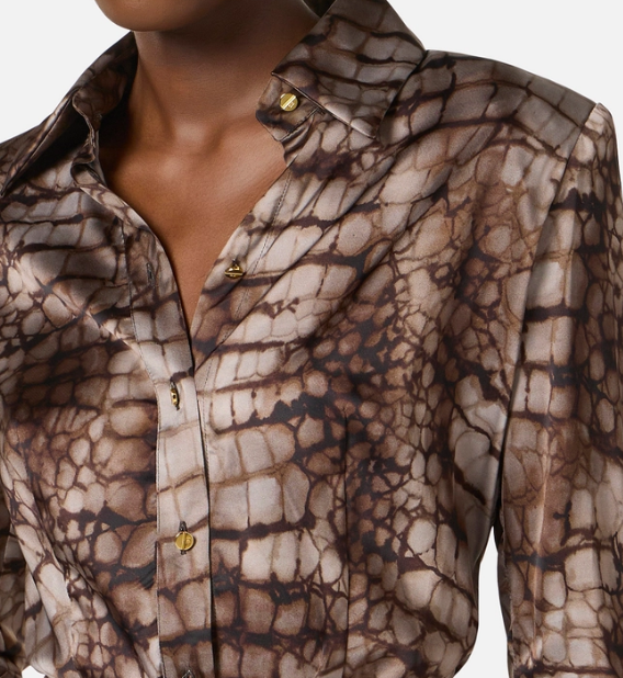 ALLIGATOR PRINT SHIRT