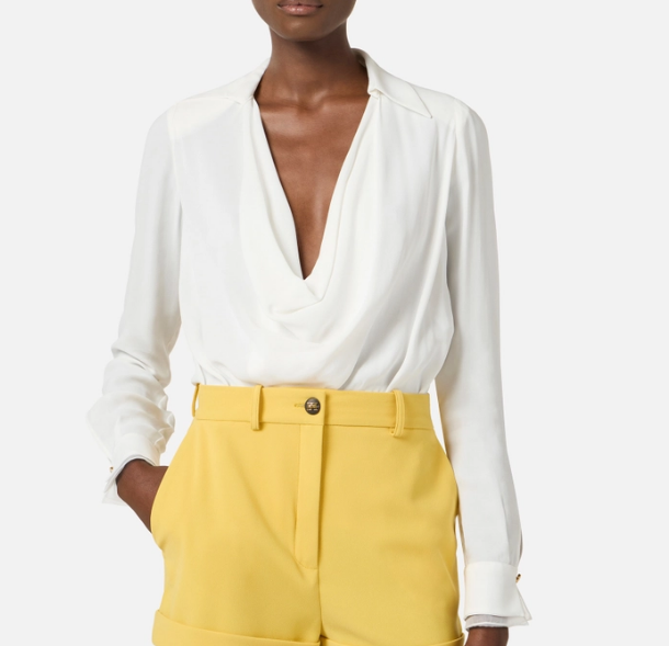 VISCOSE GEORGETTE BODYSUIT
