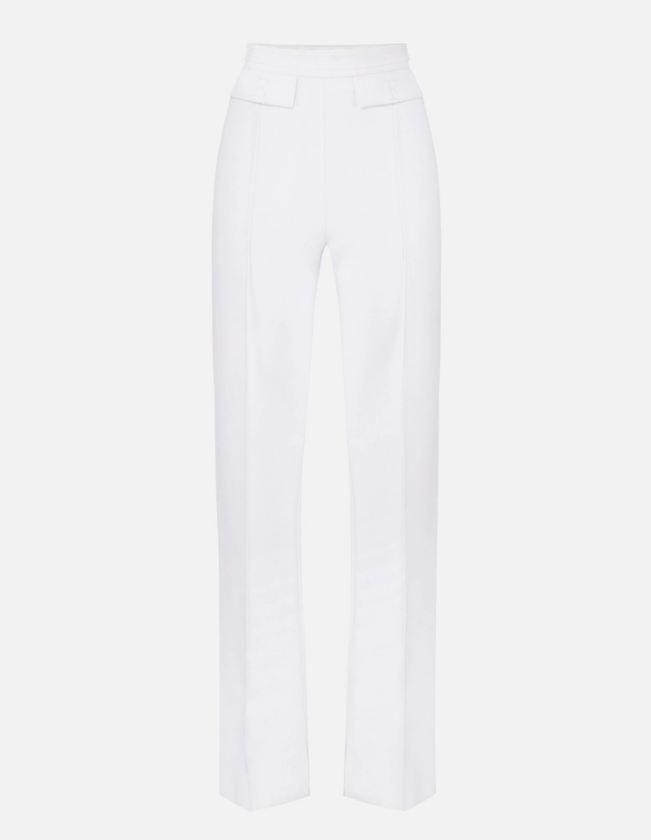 TROUSERS WITH EMBROIDERED LOGO