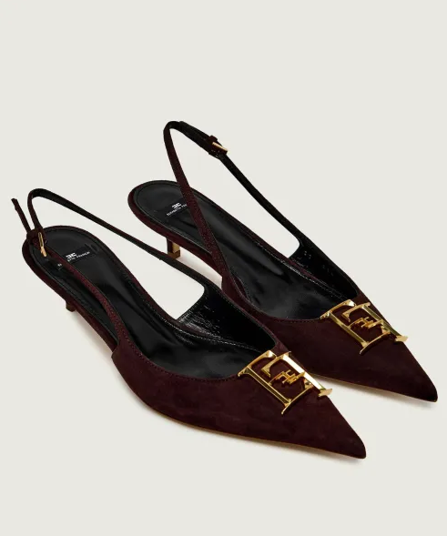 SUEDE SLINGBACK