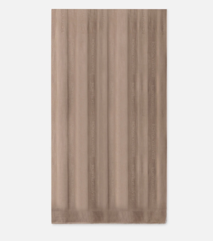 JACQUARD STRIPED SCARF