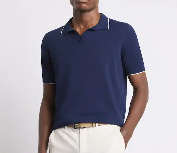 KNITTED POLO SHIRT