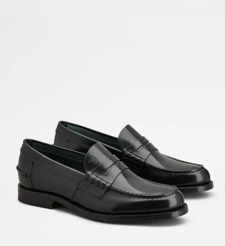 LEATHER LOAFERS