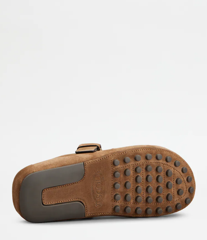 SUEDE MULE