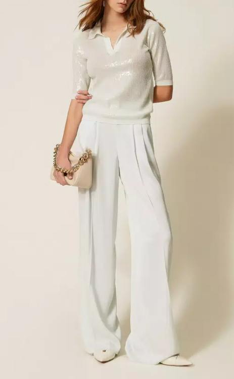 POLO SHIRT WITH SEQUINS