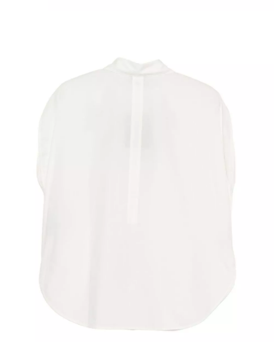 COTTON POPLIN BLOUSE