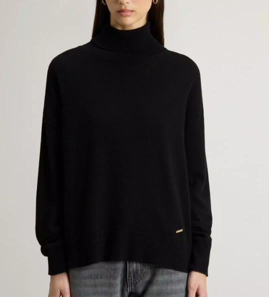 COMFORT WOOL CASH TURTLENECK 
