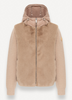 FAUX FUR HYBRID JACKET