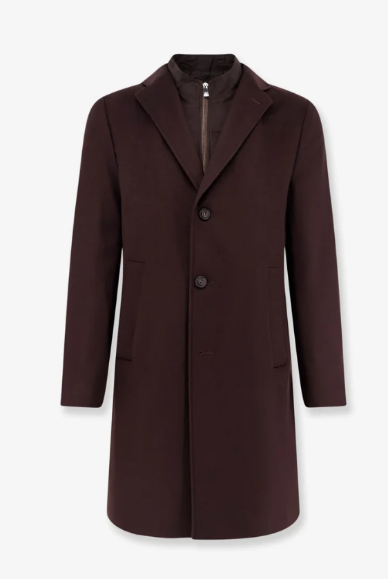 SINGLE-BREASTED COAT 