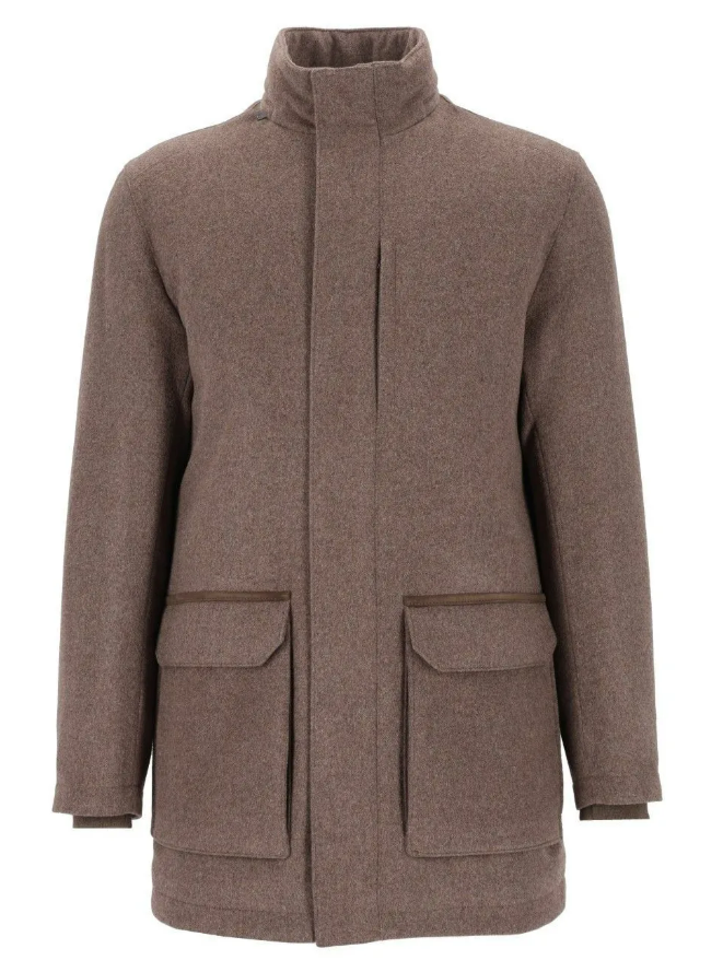 HOODED CABAN 